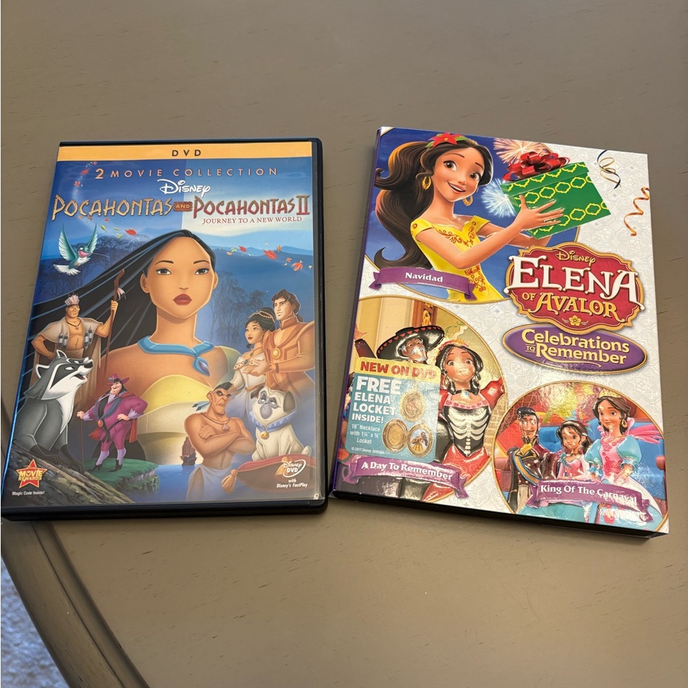 Disney Pocahontas 2-Movie Collection, Elena DVD
